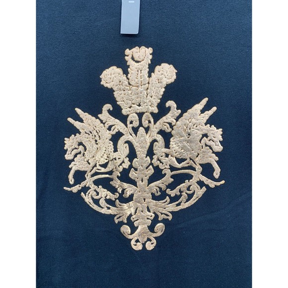 Pronti Graphic Tee T-Shirt Mens Size L Black Crew Neck Short Sleeve 100% Cotton - Picture 2 of 8